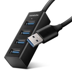 Axagon HUE-M1A interfeisa centrmezgls USB 3.2 Gen 1 (3.1 Gen 1) Type-A 5000 Mbi…