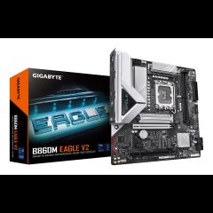 Gigabyte B860M EAGLE V2 mātes plate Intel B860 LGA 1851 (Socket V1) mikro ATX