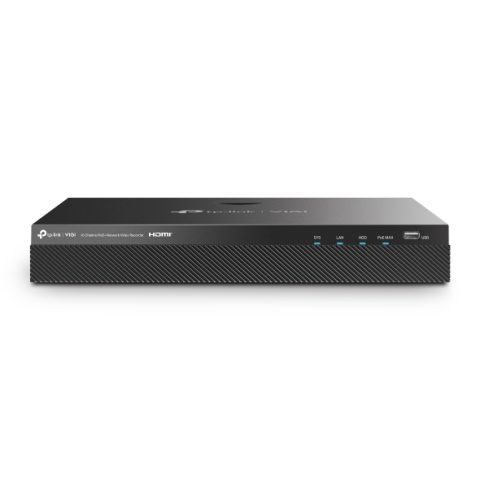 TP-Link VIGI NVR2016H-16MP tīkla video ierakstītājs (NVR) Melns