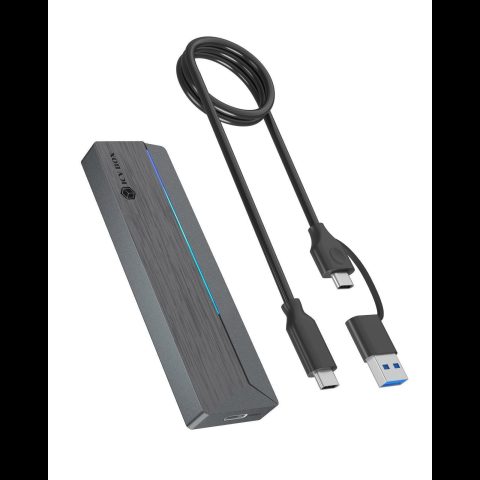 RaidSonic ICY BOX IB-1826MCL-CU31 cieto disku uzglabāšanas sistēma SSD diska korpu…