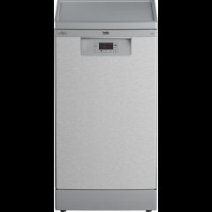 Beko BDFS15020X trauku mazgājamā mašīna Brīvi novietots 10 vietas