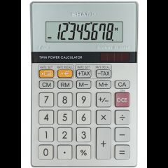 Sharp EL-330ER kalkulators Kabata Finanšu kalkulators Pelēks