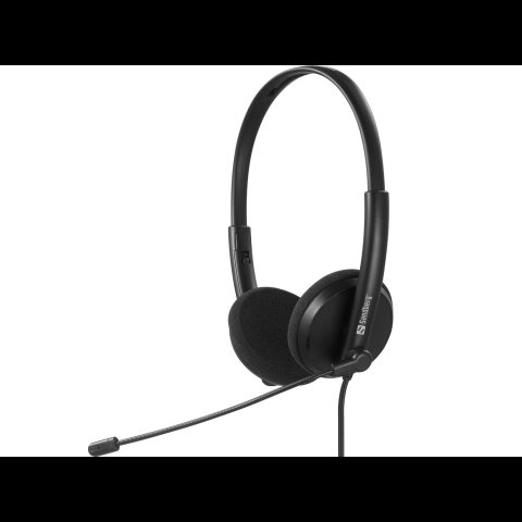 Sandberg 126-46 austiņas un brīvroku komplekts Vadu Birojs / zvanu centrs USB Vei…