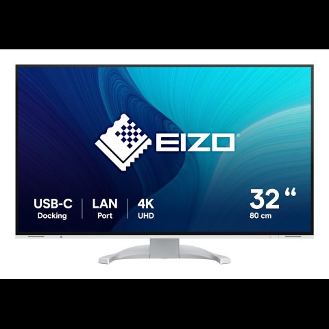 EIZO FlexScan EV3240X-WT monitori 80 cm (31.5") 3840 x 2160 pikseļi 4K Ultra…
