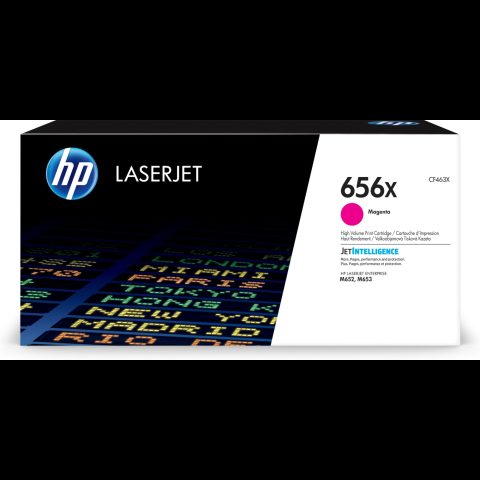 Hewlett Packard (HP) HP 656X High Yield Magenta Original LaserJet Toner Cartridge