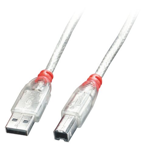 Lindy 41755 USB kabelis USB 2.0 5 m USB A USB B 0