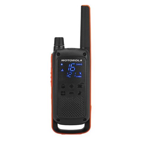 Motorola Talkabout T82 rācija 16 kanāli 446 - 446.2 MHz Melns