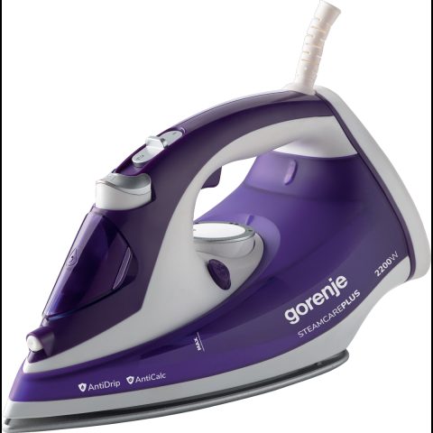 Gorenje SIH2200BBC Tvaika gludeklis Keramikas gludināšanas virsma 2200 W Violets