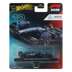 Hot Wheels 1:64 Scale Premium Die-Cast Formula 1 Collectible Toy Race Car (Styles M…