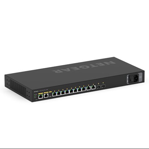 Netgear GSM4212P Vadīts L2/L3 Gigabit Ethernet (10/100/1000) Power over Ethernet…