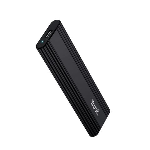 Trust 25806 cieto disku uzglabāšanas sistēma SSD diska korpuss Melns