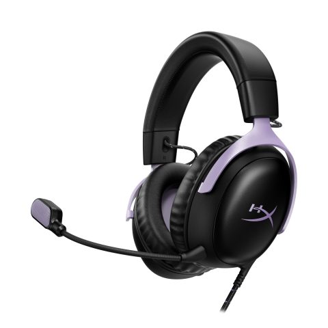 HyperX Cloud III Austiņas Vadu Speļu USB Veids-C Melns
