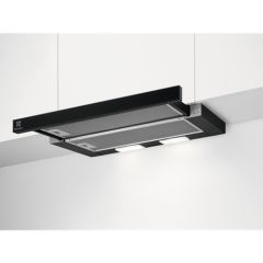 Electrolux LFP326FB Полувстроенный (выдвижной) Черный 410 m³/h