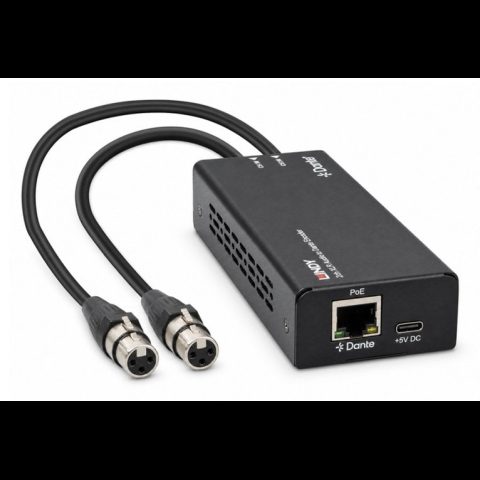 Lindy 70618 audio pārveidotājs Melns