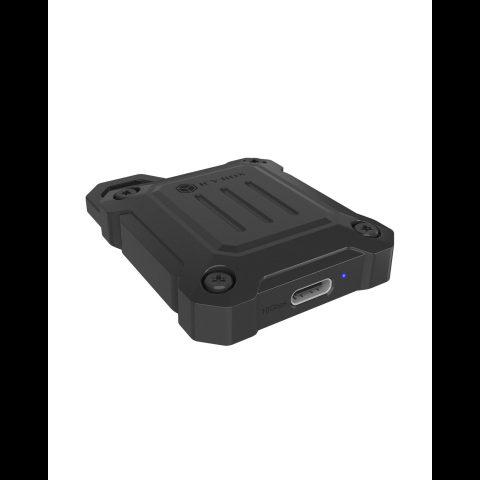 Icy Box IB-1601MP-CU31 cieto disku uzglabāšanas sistēma SSD diska korpuss Melns…