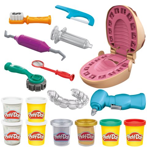 Play-Doh zobārsta komplekts Urb un plombē”