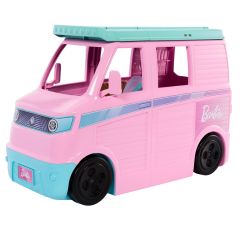 Mattel Barbie Dream Land Road Trip Camper with 4 Areas of Play