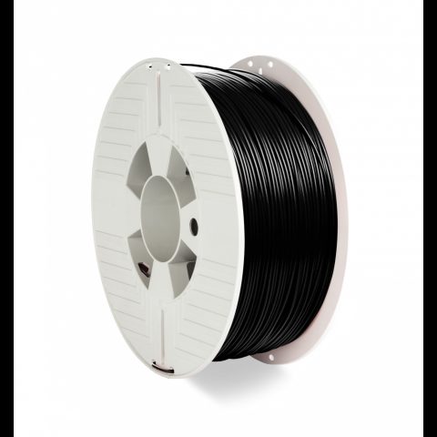 Verbatim 55318 3D printēšanas materiāls Polipienskābe (PLA) Melns 1 kg