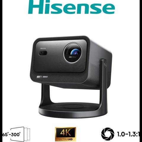 Hisense C3 DLP UHD 4K (3840x2160) 3D saderība Sudrabs