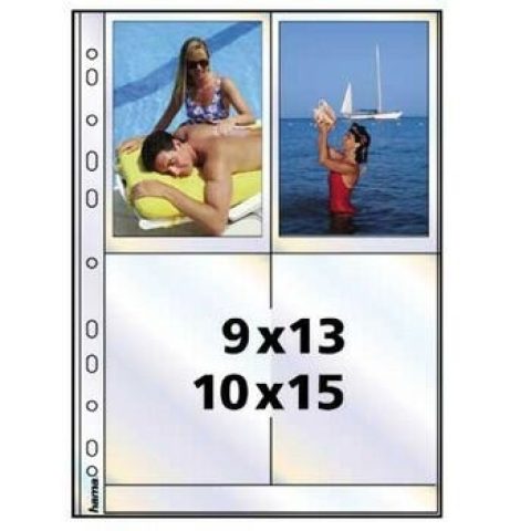 Hama Photo sleeves for ring-binder albums A4