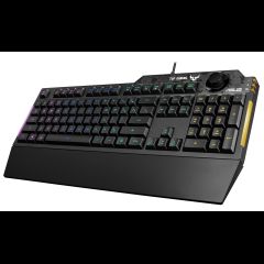 Asus TUF GAMING K1 tastatūra Speļu USB Melns