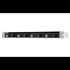 QNAP TR-004U cieto disku uzglabāšanas sistēma HDD/SSD korpuss Melns