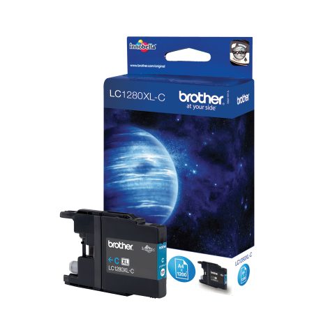 Brother LC1280XLC tintes kārtridžs 1 pcs Oriģināls Augsta (XL) produktivitāte Ti…