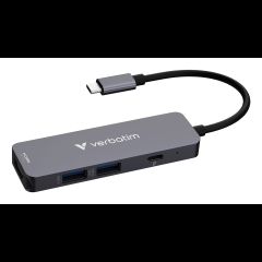 Verbatim 32155 interfeisa centrmezgls USB 3.2 Gen 1 (3.1 Gen 1) Type-C 5000 Mbit/…