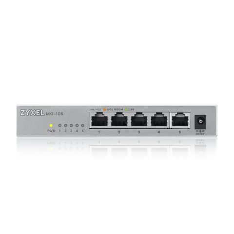 Zyxel XMG-105 Nepārvaldīts 2.5G Ethernet (100/1000/2500) Pelēks