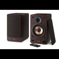 Sharp BOOKSHELF SPEAKERS 2-полосная Коричневый Проводной и беспроводной 60 W