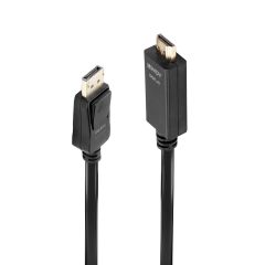 Lindy 36922 видео кабель адаптер 2 m DisplayPort HDMI Тип A (Стандарт) Черный