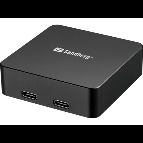 Sandberg 421-28 ārējais akumulators 5000 mAh Bezvadu lādēšana Melns
