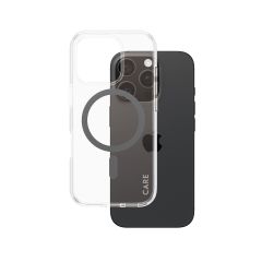 Panzer Glass PanzerGlass CARE™ by ® Urban Combat Case Transparent w. Black MagSafe iP…