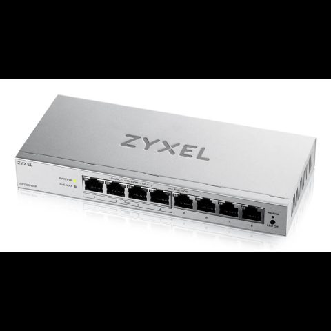 Zyxel GS1200-8HPV3 Vadīts L2 Gigabit Ethernet (10/100/1000) Power over Etherne…