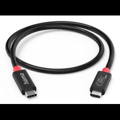 Hama 00200788 USB kabelis 1 m USB C 20 Gbit/s Melns
