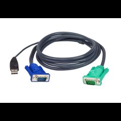 Aten 2L-5203U KVM кабель Черный 3 m