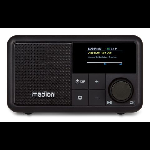 Medion LIFE S66822 Tragbares Pārnesams Digitāls Melns