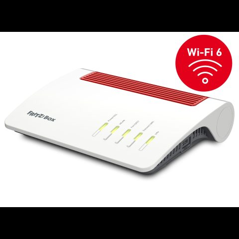 AVM Box FRITZ! 7590 AX bezvadu rūteris Tīkls Gigabit Ethernet Divkāršā frekv…
