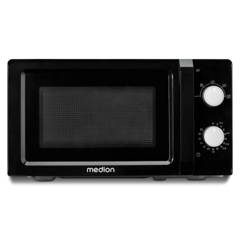 Medion MD 11475 Melns Solo mikrovilnis Novietojams uz galda 20 L 700 W