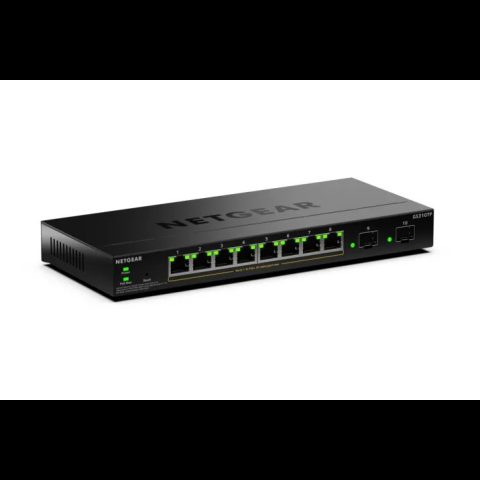 Netgear GS310TPv2 Vadīts L2/L3 Gigabit Ethernet (10/100/1000) Power over Etherne…