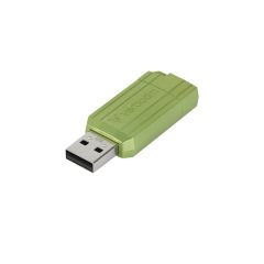 Verbatim PinStripe USB zibatmiņa 32 GB USB Type-A 2.0 Zaļš