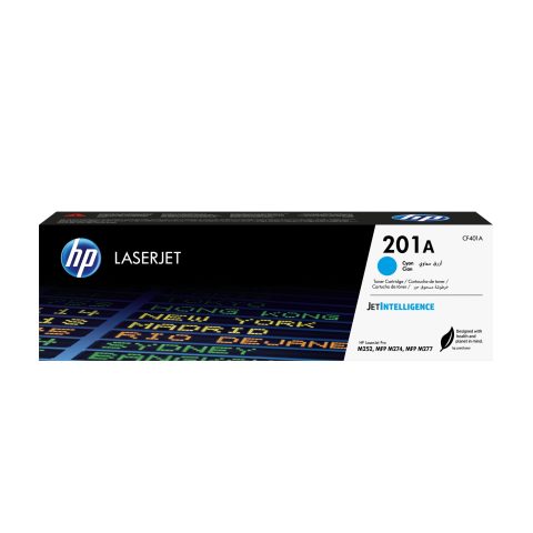Hewlett Packard (HP) HP 201A Cyan Original LaserJet Toner Cartridge