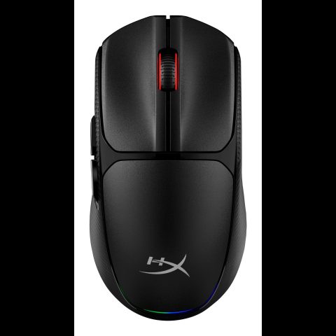 HyperX Pulsefire Fuse bezvadu spēļu pele (melna)
