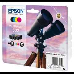 Multipack Epson 502 струйный картридж 1 шт Подлинный Стандартная Черный