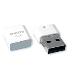 Philips FM32FD85B USB zibatmiņa 32 GB USB Type-A 2.0 Balts