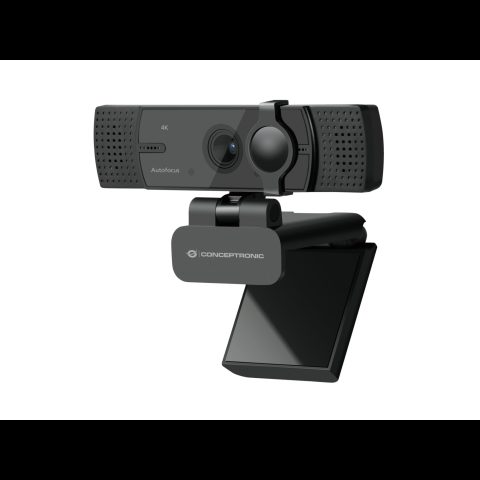Conceptronic AMDIS07B vebkamera 16 MP 3840 x 2160 pikseļi USB 2.0 Melns