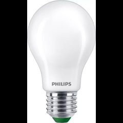 Philips 3 gab. 100 W matētas kvēlspuldzes Filament Bulb A60 E27