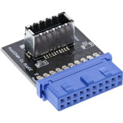 Inline 33446B kabeļu spraudņu pāreja USB 3.1 (Gen.2) USB 3.0 Daudzkrāsains