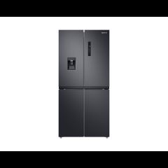 Samsung RF48A401EB4/EO side by side ledusskapis Brīvi novietots 488 L Melns