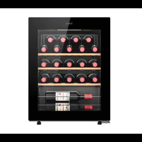 Candy DiVino CWC023 Brīvi novietots Melns 23 pudele (-es)